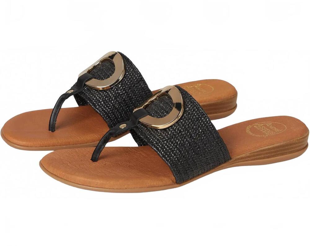 NEW ANDRE ASSOUS women's nixi sandal in black